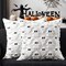 StaticPoster; DFXSZ Halloween Pillow Covers 18x18 inch Set of 2 White Ghost Throw Pillow Cases Soft Plush Faux Fur Wool Couch Cushion Case for Chair Sofa Bedroom Living Room Home Decor PTK03A18; Category:Halloween Pillows & Blankets; Image:2